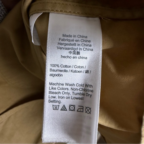 J. Crew Women’s Blazer Jacket Tan Chino Size XXL Gold Button Business Casual - Picture 6 of 6